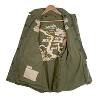 U.S.ARMY 米陸軍 実物 M-51 Field Jacket フィールドジャケット Korea Map 刺繡カスタム ライナー無 63年度会計 オリーブ Size M相当 福生店
