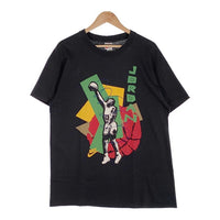 90's NIKE ナイキ AIR JORDAN エアジョーダン プリント Tシャツ AJ6 ブラック USA製 Size XL 福生店