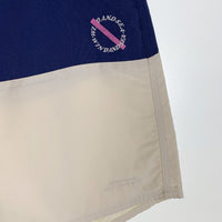 WIND AND SEA ウィンダンシー × SATURDAYS サタデーズ バイカラー ナイロンショーツ ショートパンツ ネイビー ホワイト Size 32 福生店