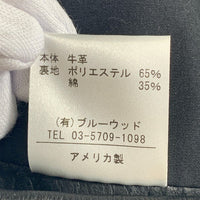 VANSON バンソン C2R ダブル レザーライダースジャケット ソフトカウレザー ブラック Size 38 福生店