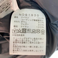 THE NORTH FACE ザノースフェイス ND91930 MOUNTAIN DOWN JACKET マウンテンダウンジャケット ブラック sizeM 瑞穂店