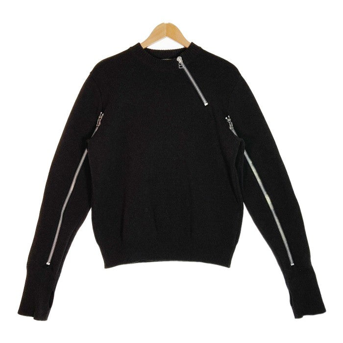 ニット/セータージョンローレンスサリバン ZIPPED KNIT SWEATER