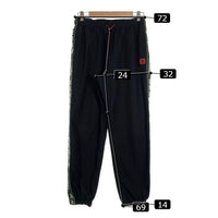 X-LARGE エクストララージ DC SHOE ディーシーシューズ ハーフジップトラックジャケット トラックパンツ セット サイドライン ブラック Size M 福生店