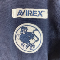AVIREX アヴィレックス 6194023 コットン ニットジャケット ネイビー sizeM 瑞穂店