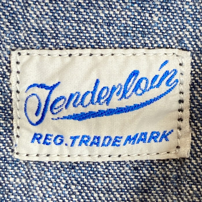 TENDERLOIN テンダーロイン 16SS T-DENIM WORK SHT S/S デニムシャツ 半袖 ワークシャツ インディゴウォッシュ  sizeM 瑞穂店