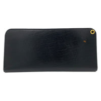 AT LAST&CO アットラスト Wallet ウォレット 札入れ 小銭入れ ホースハイド ブラック チェーン欠品 福生店