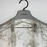 snidel スナイデル フラワー 刺繍 レース ガウン swffj161253 ホワイト sizeF 瑞穂店