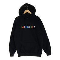 Trawis Scott トラビス・スコット 2018年 リミテッドツアー アストロワールド パーカー 2018 Limited Tour Merch Astroworld Hoodie パーカー ブラック sizeXL瑞穂店