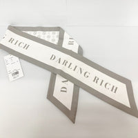 Darich ダーリッチ タグ付き マリンロゴマルチスカーフ グレー 瑞穂店