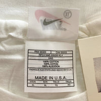 90's NIKE ナイキ Michael Jordan マイケルジョーダン JORDAN’S BACK 45 Tee プリントTシャツ ホワイト USA製 デッドストック ① Size XL 福生店