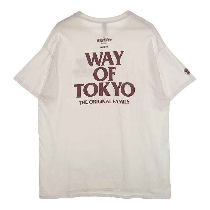 WAY OF TOKYO RATS ラッツ Rough Riders S/S TEE Tシャツ ホワイト