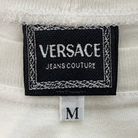 VERSACE JEANS COUTURE ヴェルサーチジーンズクチュール メデューサプリント Tシャツ ホワイト Size M 福生店