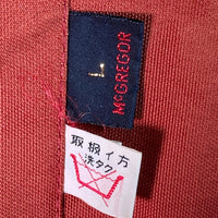 McGREGOR マクレガー 80's 裏ボア ジャケット コート 赤 sizeL 瑞穂店