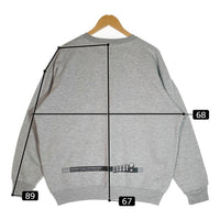 STUSSY ステューシー スウェット トレーナー グレー sizeL 瑞穂店