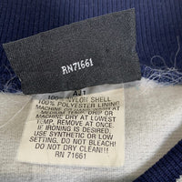 90's HILTON ヒルトン シカゴ ホワイトソックス ウォームアップ ナイロントレーナー ネイビー Size XL 福生店