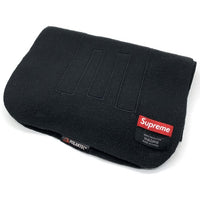 SUPREME シュプリーム 18AW Polartec Logo Scarf ポーラテックロゴスカーフ マフラー ブラック 福生店