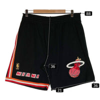 Mitchell&Ness ミッチェル&ネス NBA マイアミ・ヒート スウィングマン ショーツ Swingman Shorts Miami Heat '96-'97 ブラック sizeL 瑞穂店