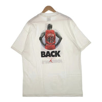 90's NIKE ナイキ Michael Jordan マイケルジョーダン JORDAN’S BACK 45 Tee プリントTシャツ ホワイト USA製 デッドストック ① Size XL 福生店