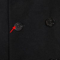 U.S.NAVY 米海軍 DSCP PEA COAT ウール ピーコート ブラック 8405-01-154-5781 Size 36R 福生店