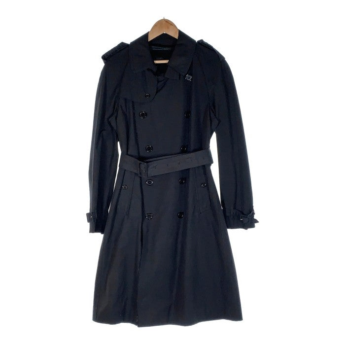 KNOTT MEN ノット メン Olmetex Cloth Trench Coat オルメテックスクロス トレンチコート ブラック Size 0  福生店