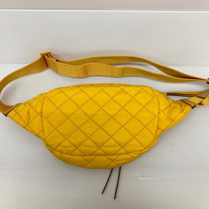 TORY BURCH トリーバーチ ウエストバッグ ナイロン PERRY QUILTED NYLONBELT BAG ボディバッグ キルティング  イエロー 黄色 瑞穂店