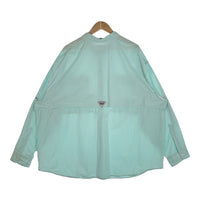 Columbia コロンビア PFG Fishing Plaid Bonehead Shirts フィッシングシャツ チェック ホワイト ライトグリーン Size 3X 福生店