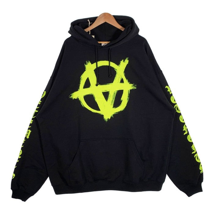 VETEMENTS ヴェトモン 22AW Double Anarchy Hoodie ダブルアナーキー