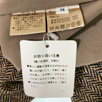 TODAYFUL トゥデイフル ヘリンボーン シフォンパンツ 茶色系 size38 瑞穂店