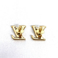 Louis Vuitton ルイヴィトン M00609 ブックル ドレイユ LV アイコニック ストラス ピアス 両耳 アクセサリー 保存袋付 ゴールドカラー 瑞穂店