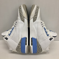 NIKE ナイキ AIR JORDAN 3 RETRO エアジョーダン 3 レトロ スニーカー CT8532-104 UNC ホワイト・バローブルー size27.5cm 瑞穂店