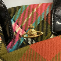 Vivienne Westwood ヴィヴィアンウェストウッド チェック 変形 ハンドバッグ マルチカラー 瑞穂店