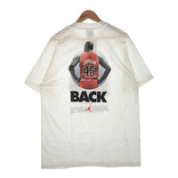 90's NIKE ナイキ Michael Jordan マイケルジョーダン JORDAN’S BACK 45 Tee プリントTシャツ ホワイト USA製 デッドストック Size L 福生店