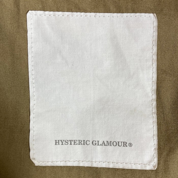 HYSTERIC GLAMOUR ヒステリックグラマー 0113AC03 ワッペン付モッズ