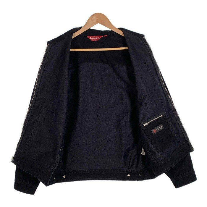 SUPREME シュプリーム 23AW Moleskin Work Jacket モールスキン ワークジャケット ブラック Size M 福生店