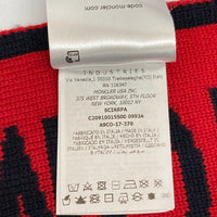 MONCLER モンクレール ロゴ マフラー ネイビー 瑞穂店