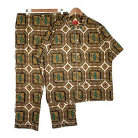 SUPREME シュプリーム 22SS Regency Pajama Set リージェンシーパジャマ セット ゴールド Size L 福生店