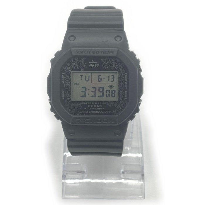 CASIO カシオ G-SHOCK デジタル クォーツ腕時計 STUSSY ステューシー 08SS 25周年 DW-5000ST ブラック –  GolRagオンラインショップ
