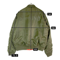 DIESEL ディーゼル フライトジャケット ナイロン A08714 リバーシブル MA-1 J-ROSS-NEW LOGO カーキ sizeXL 瑞穂店
