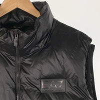 EA7 EMPORIO ARMANI エンポリオアルマーニ 中綿 ベスト ブラック フード欠品 6LPQ03 PN2MZ Size XXL 福生店