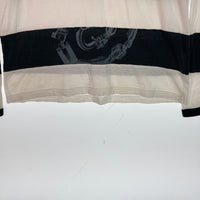 UNDERCOVER アンダーカバー 06SS T期 切替 ボーダー 長袖Tシャツ 3 ネイビー ホワイト カットソー size2 瑞穂店