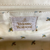 Vivienne Westwood ヴィヴィアンウエストウッド チェック コットン ハンドバッグ 瑞穂店