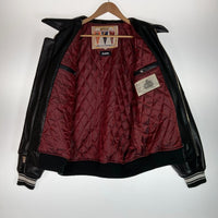 AVIREX × XLARGE アヴィレックス × エクストララージ 6122152 ICON JACKET レザージャケット ブラック sizeL 瑞穂店