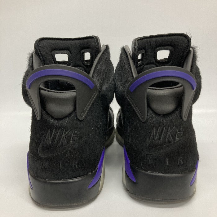 NIKE ナイキ AIR JORDAN 6 RETRO NRG エアジョーダン 6 レトロ カウ ファー AR2257-005 ブラック  size26.5cm 瑞穂店