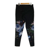 LAD MUSICIAN ラッドミュージシャン 1B JACKET WOOL GABARDINE INKJET (FLOWER) 2019AW 2219-311 花柄 ジャケット GABARDINE INKJET FLOWER SLACKS 2219-570 セットアップ ブラック size42 瑞穂店