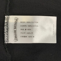 Chrome Hearts クロムハーツ Dagger Eye Chart L/S Tee ダガーアイチャート ロングスリーブ Tシャツ プリント ポケット ブラック Size XL 福生店