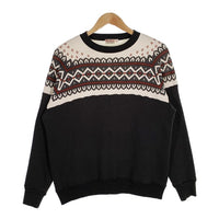 WAREHOUSE ウエアハウス ノルディック柄 スウェットトレーナー Size 40 福生店