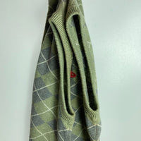 VIVIENNE WESTWOOD RED LABEL ヴィヴィアンウェストウッド オーブ刺繍 ニットベスト グリーン×グレー size2 瑞穂店