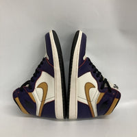 NIKE ナイキ SB AIR JORDAN 1 RETRO HIGH OG DEFIANT LAKERS CD6578-507 ホワイト×パープル×イエロー size26.5cm 瑞穂店