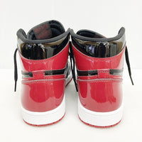 NIKE ナイキ Air Jordan 1 High OG Patent Bred エアジョーダン1 ハイ OG パテント ブレッド 555088-063 赤黒 size27.5cm 瑞穂店