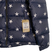 THE NORTH FACE ノースフェイス 18AW Nuptse Jacket ヌプシジャケット ダウン 星条旗 ネイビー ブラック NF0A3BZ91TM Size M 福生店